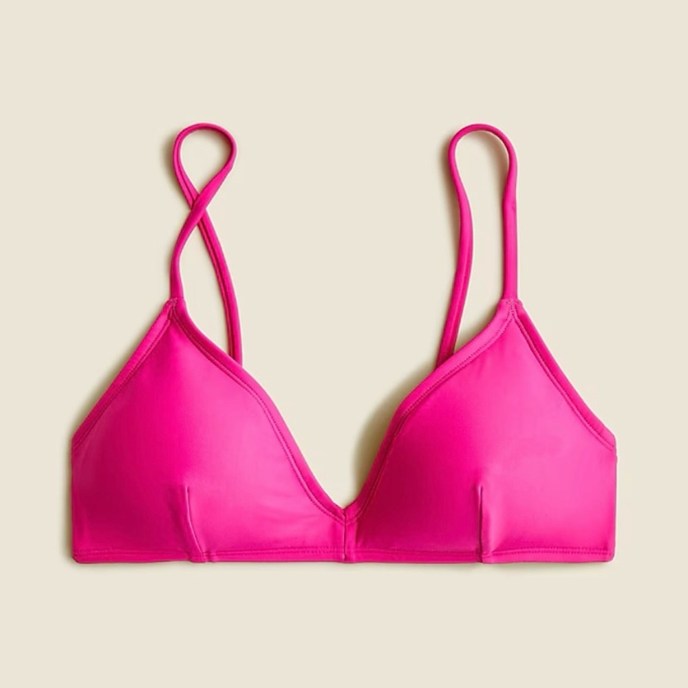 NWT J Crew French bikini top